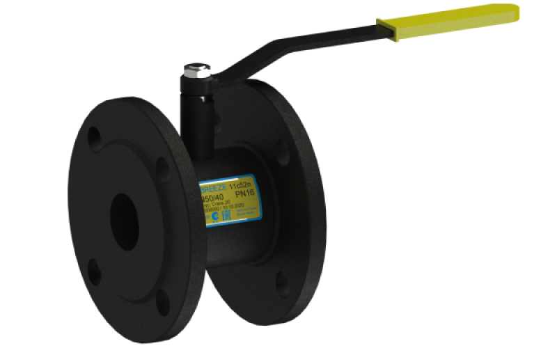 Кран кульовий сталевий 11с52п Ду 150/100 стандартний прохід PN16, фото 1