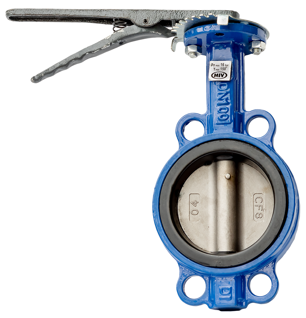 Батерфляй нержавіючий EPDM РУ 16 ДУ 200L, фото 1