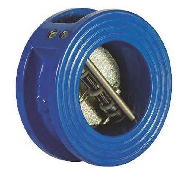 Клапан зворотний міжфланцевий підпружинений н/ж Walver Ду 200 Ру 16, фото 1