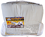 Ковдра зимова дитяча 105х140см вовняна стьобана Ярослав світло-сірий, фото 2