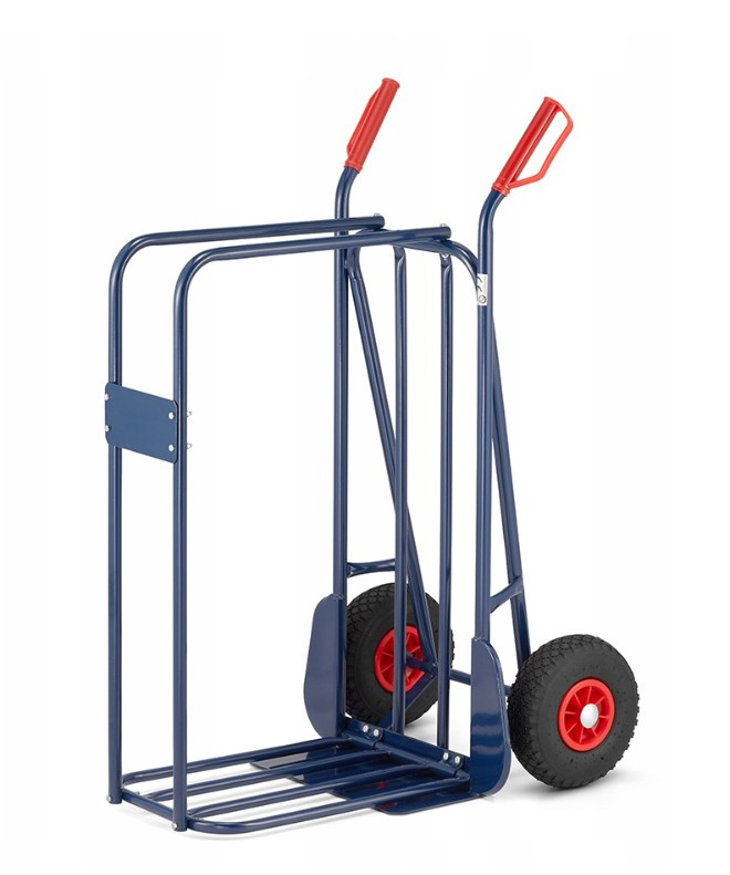 Міцний сталевий візок HIGHER до 300 кг (з адаптерами для дров), фото 1