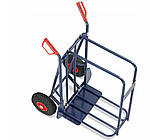 Міцний сталевий візок HIGHER до 300 кг (з адаптерами для дров), фото 5