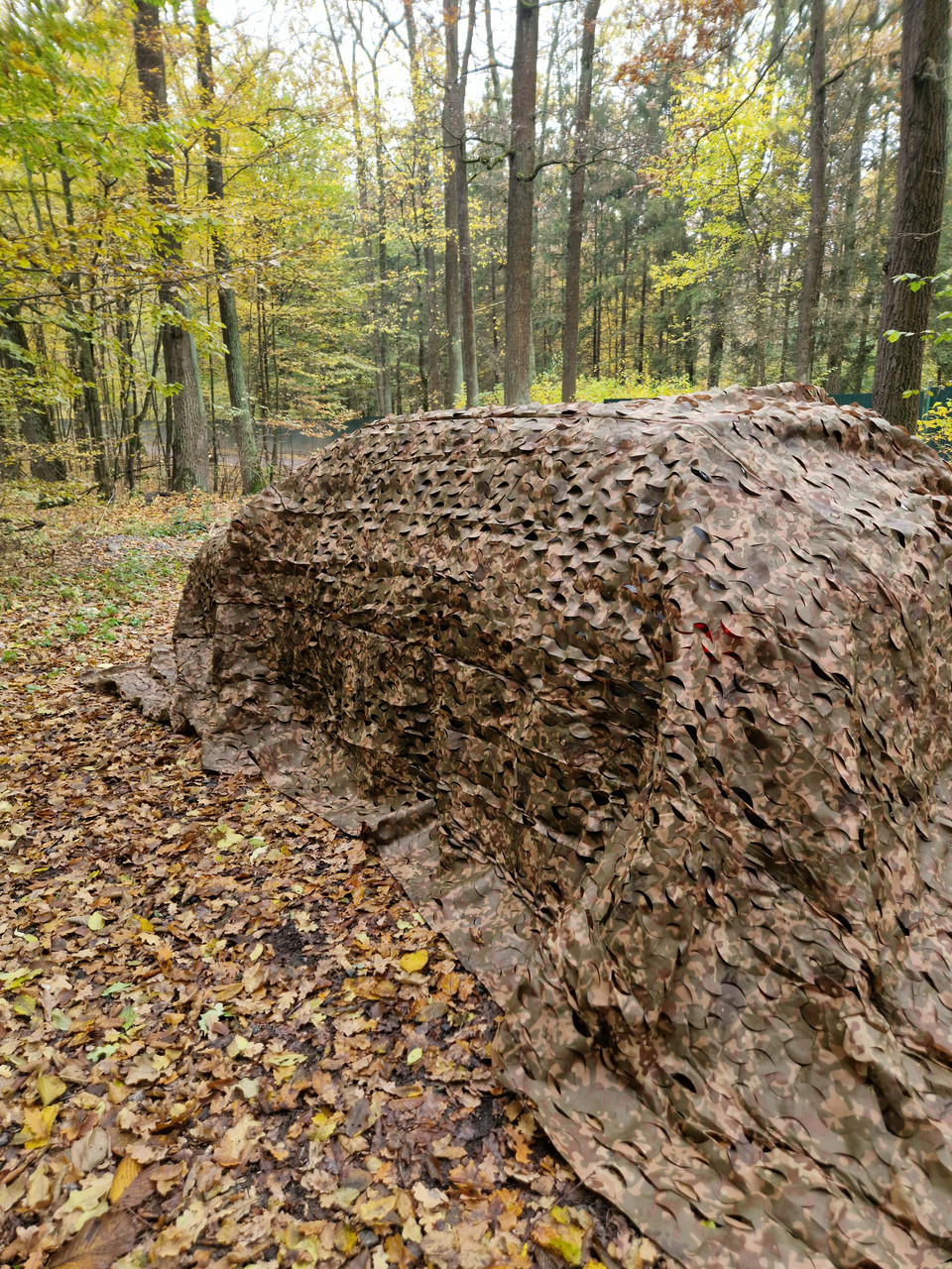 Маскувальна сітка на авто, бліндаж та військової техніки | Хвойний ліс | Ukr shield, фото 1