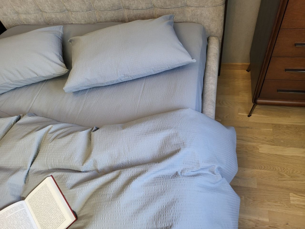 Сірий GS147, GOFRE (Полуторний), фото 1