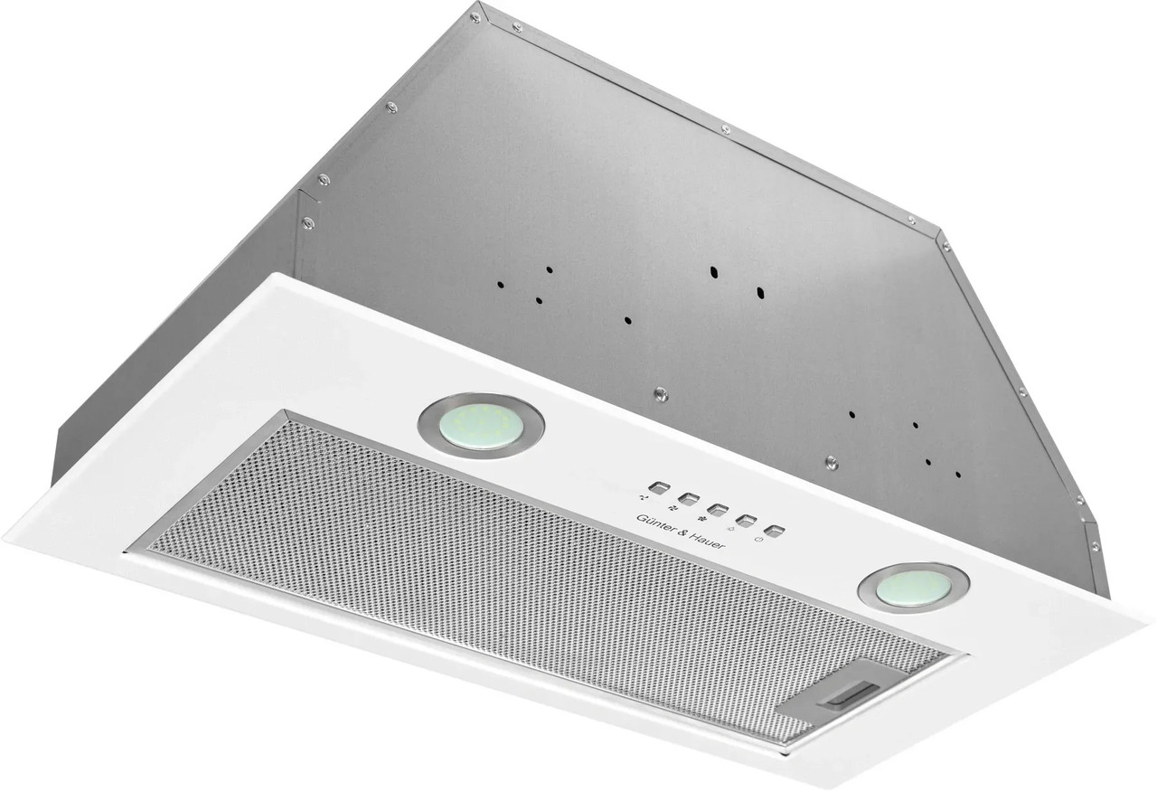 Кухонна витяжка Gunter & Hauer ATALA 1060 W — біла, потужна 1000 м³/год, фото 1