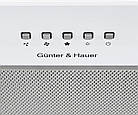 Кухонна витяжка Gunter & Hauer ATALA 1060 W — біла, потужна 1000 м³/год, фото 5