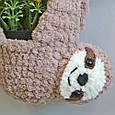 КАШПО ЛІНИВЕЦЬ, Майстер-клас із в'язання іграшки амігурумі (рівень початківець), фото 6
