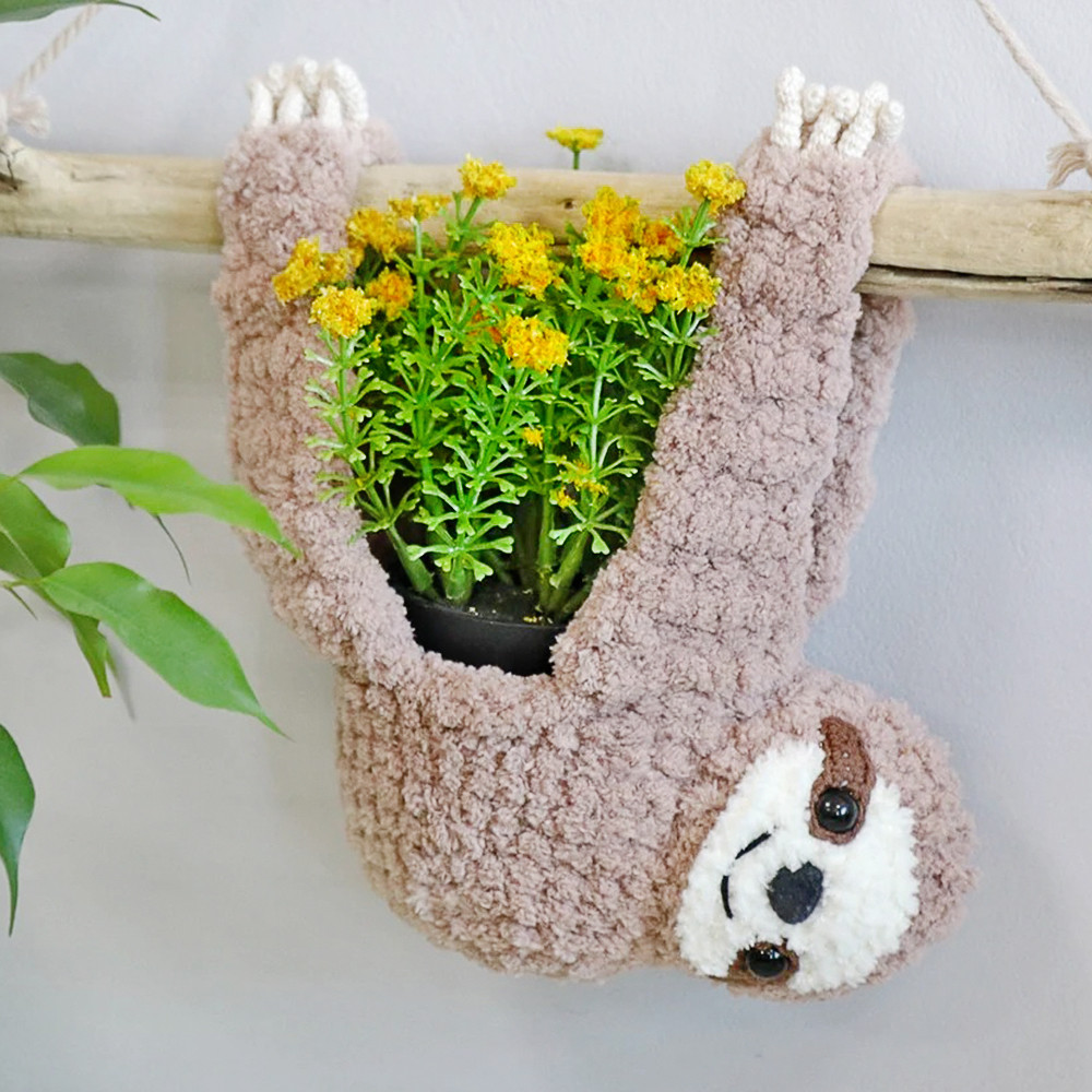 КАШПО ЛІНИВЕЦЬ, Майстер-клас із в'язання іграшки амігурумі (рівень початківець), фото 1