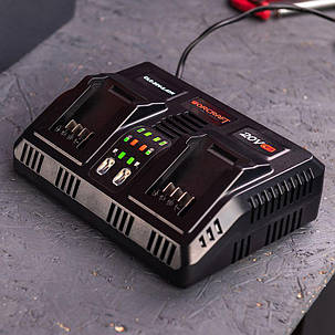 Зарядний пристрій подвійний WORCRAFT CLC-20V-2.4DN, фото 2