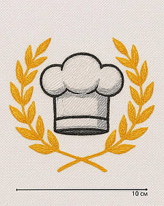 Вишивка логотипу на одязі та текстилі — Логотип №16