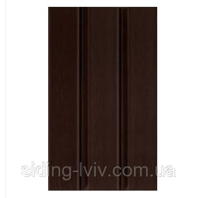 Софіт підшивки даху Коричневий Аско перферований 3,5 м х 0,30 м Asko Neo, фото 1