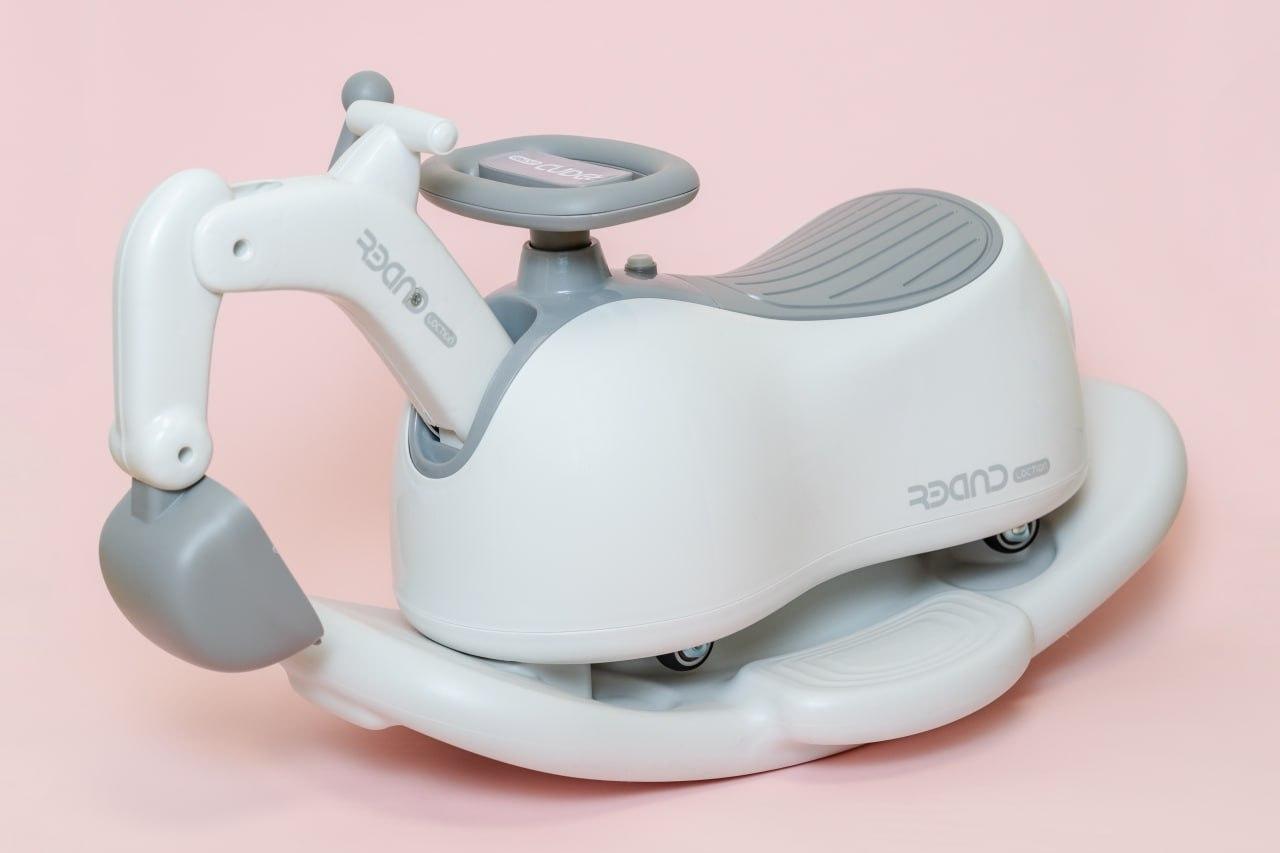 Каталка-толокар Beruti Excavator white/gray