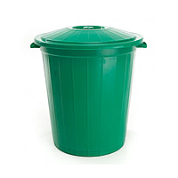 Бак для сміття  45 л "Горизонт" зелений
