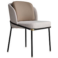 Стілець з м якою спинкою та сталевим каркасом DSF-198