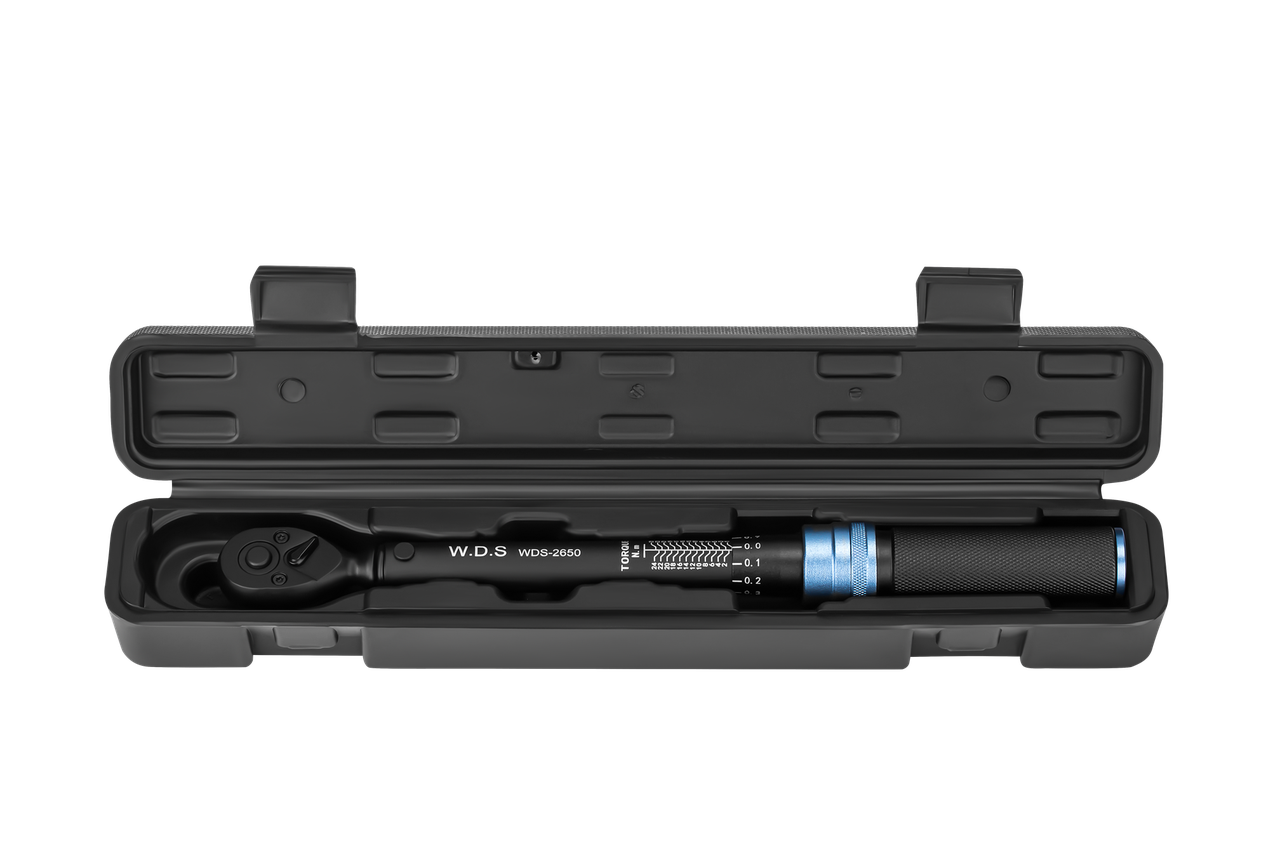 Динамометричний ключ 1/4 1-25 Нм WDS2650, фото 1