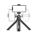 Універсальний міні штатив трипод NeePho NP-999 для камер смартфонів екшн-камер портативна настільна тринога для телефону, фото 3