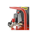 Компресор мережевий 230 В (1.5 кВт) тиск ≤ 8 Bar (200 л/хв) ресивер 50 л Yato YT-23305, фото 5