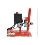 Компресор мережевий 230 В (1.5 кВт) тиск ≤ 8 Bar (200 л/хв) ресивер 50 л Yato YT-23305, фото 4