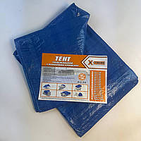Тент X-treme 60 г/м² Blue 12×18 м Водовідштовхувальний брезент для будівництва