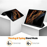 Чохол TPU Samsung Galaxy Tab S10 Ultra SM-X920, SM-X926 / Galaxy Tab S9 Ultra SM-X910, SM-X916 з місцем для стілусу Чорний, фото 5