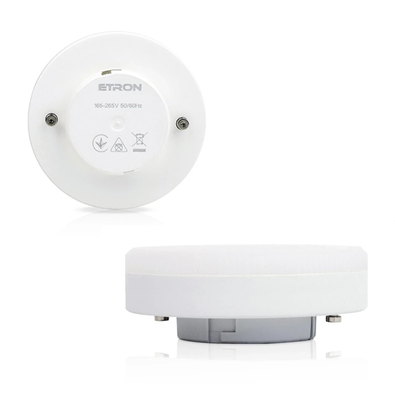 Світлодіодна лампа LED GX53 8W 4100K 220V ETRON 1-ELP-818, фото 1