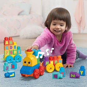 Конструктор Паровоз Mega Bloks