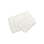 Набір бавовняних килимків для ванної кімнати Irya 60*90+40*60 Lorinda ekru молочний