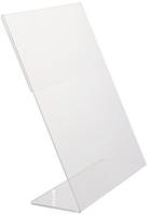 МенюХолдер WISSAIDER А4 210 мм. х 297 мм. L-подібний. (акрил 1,8 мм) WiS-007