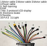 Контролер синусний для SW900 РК дисплея 36V-64V 40A 1000W-2000W, фото 4