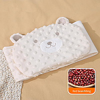 Антиколікова грілка - пояс з квасолею від коліків, беж