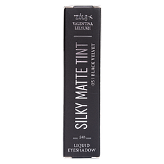 ZOLA x Valentina Lelyukh Рідкі тіні для повік Silky Matte Tint 05 Black Velvet