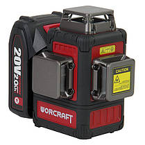 Акумуляторний лазерний рівень 3D WORCRAFT XCUBE026, фото 2