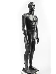 Манекен чоловічий пластиковий на підставці