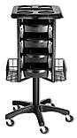 Помічник-візок Comair Colorboy black (43x37x97,5) для перукарів та колористів, фото 2
