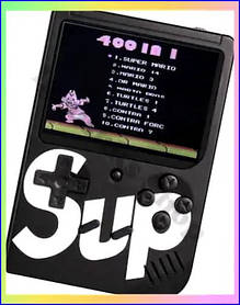 Ігрова приставка Game Box 400 в 1 портативна консоль ретро ігри аналог Dendy з вбудованими іграми для дітей та дорослих