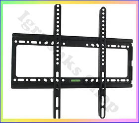 Кріплення для телевізора 26 63 дюйми настінне фіксоване кріплення для монітора плазми сталеве кріплення V 40 4739 чорне