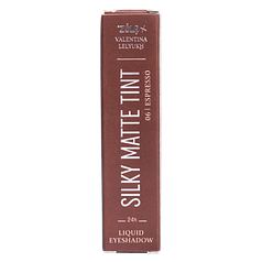 ZOLA x Valentina Lelyukh Рідкі тіні для повік Silky Matte Tint 06 Espresso
