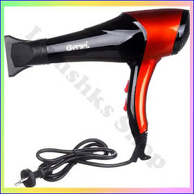 Фен для волосся Gemei GM1786 потужний 2600 Вт з насадкою концентратором для укладання та сушіння волосся
