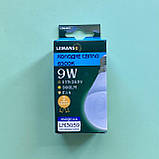 Лампа 9 Wt (90 Вт) Е14 6500К, світлодіодна, енергозберігаюча, фото 3