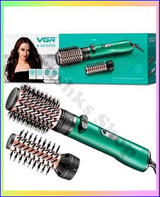 Професійний фен щітка VGR V-498 стайлер для волосся 2 в 1 з двома швидкостями та функцією холодного повітря 1200 Вт