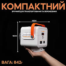 Відео світло SL150Pro 150W прожектор для фото постійне світло для відео зі штативом 2,1 м і . Студійне світло + софтбокс і соти, фото 5