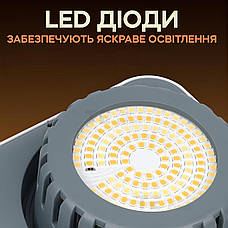 Відео світло SL150Pro 150W прожектор для фото постійне світло для відео зі штативом 2,1 м для фото, відео. Студійне світло., фото 3