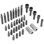 Набір біт і свердел 57 предметів Kraft&Dele KD11272, фото 5