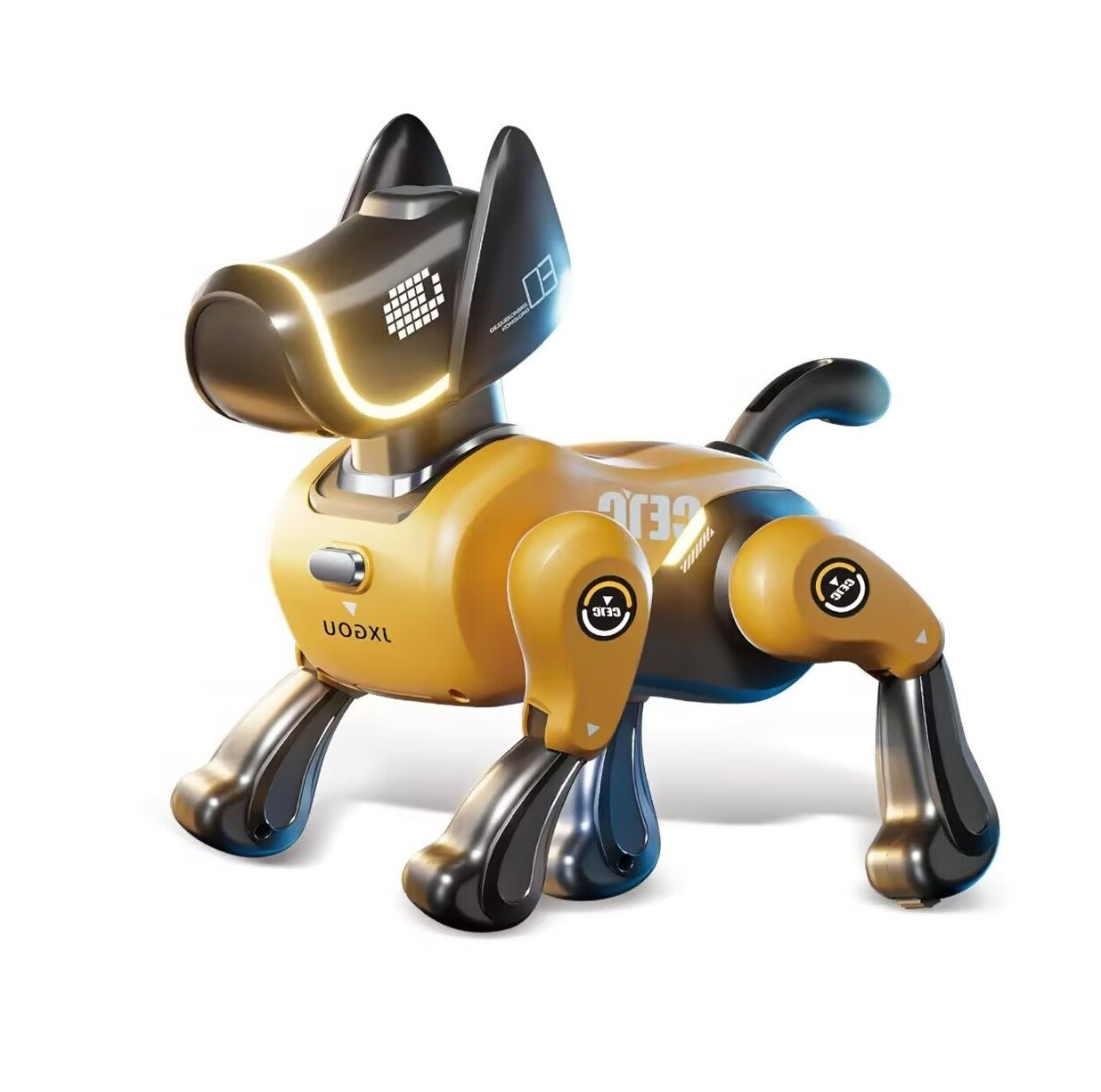 Собачка на радіокеруванні (акум.3.7V, звук, підсвічування, історії англ. мовою, танцює, виконує команди) 788 A-4, фото 1