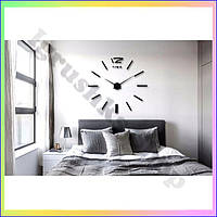 Стильные настенные 3D часы наклейки акриловые декор для дома офиса кафе ресторанов креативный интерьер уникальный дизайн
