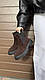 Ботінки жіночі,коричневі, фото 2