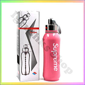 Термос SUPREME з кришкою 800 мл пляшка для напоїв з нержавіючої сталі 500 мл термокухоль для гарячих та холодних напоїв