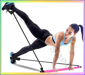 Тренажер для всього тіла бодібар з кільцями гімнастична палиця для фітнесу та пілатесу