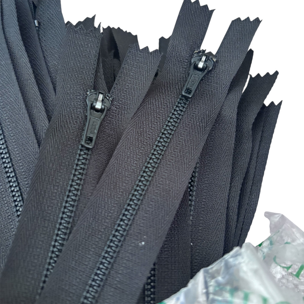 Блискавка для штанів тип Т4 18см автомат чорний, фото 1