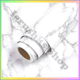 Самоклеюча плівка Supretto Мармур самоклейка для поверхонь 200 на 60 см декоративна плівка для ремонту меблів та стін